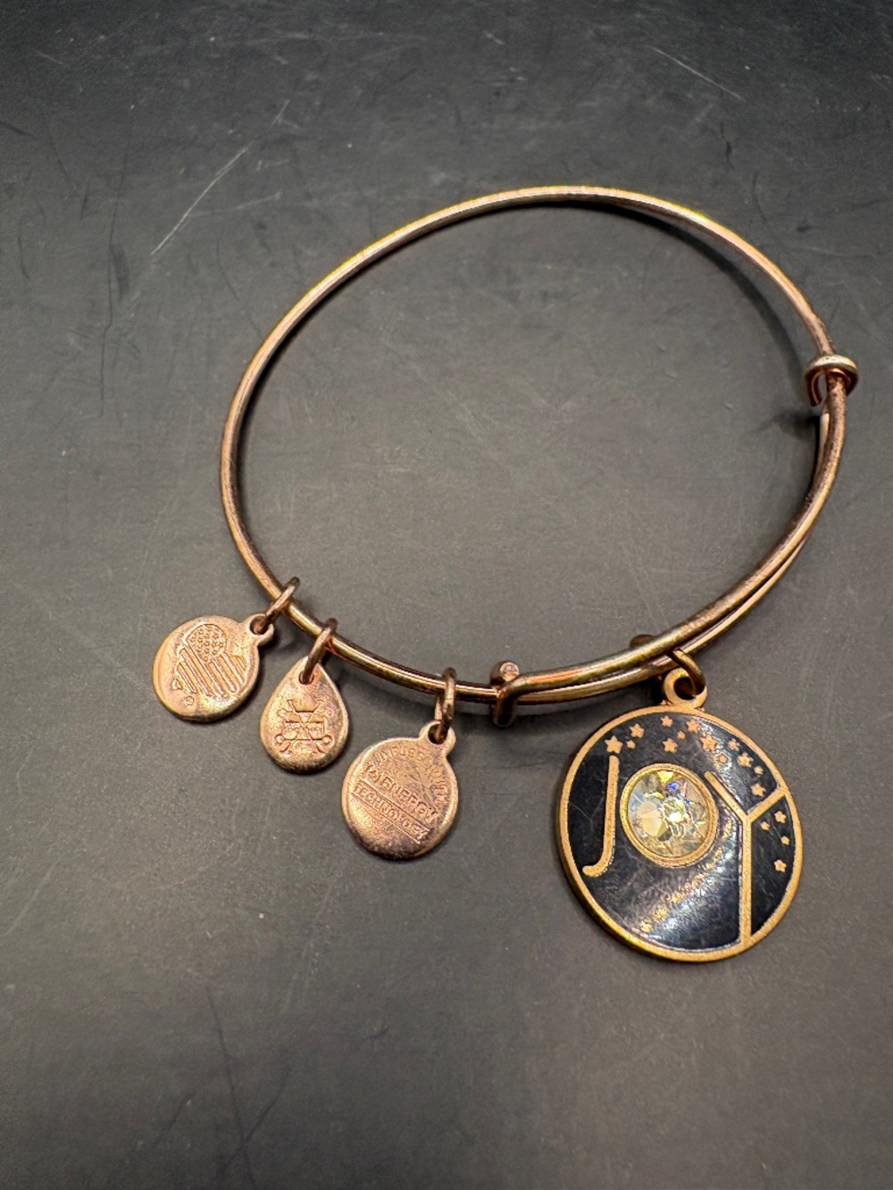 Alex and Ani 2017 Expandable Joy Charm Bracelet